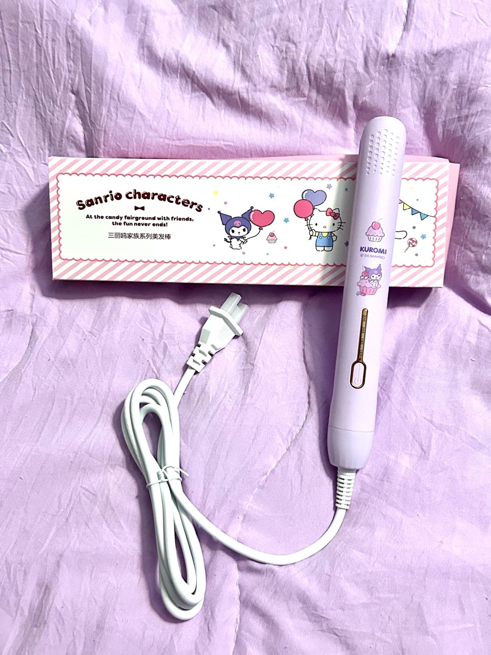 Kuromi Hair Straightener